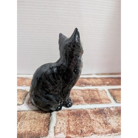 Vintage Beswick Seated Sitting Porcelain Ceramic Cat Figurine # 1030 England - Picture 5 of 7